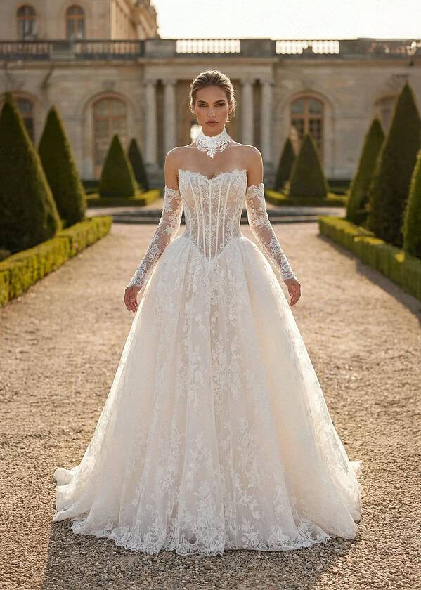 Trouwjurk 2708E van Vanilla Sposa kopen bij Weddings 1