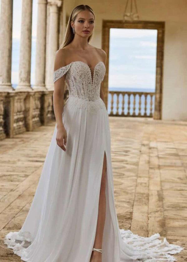 Trouwjurk 63157 Hanasia van Veni Infantino kopen bij Weddings 2