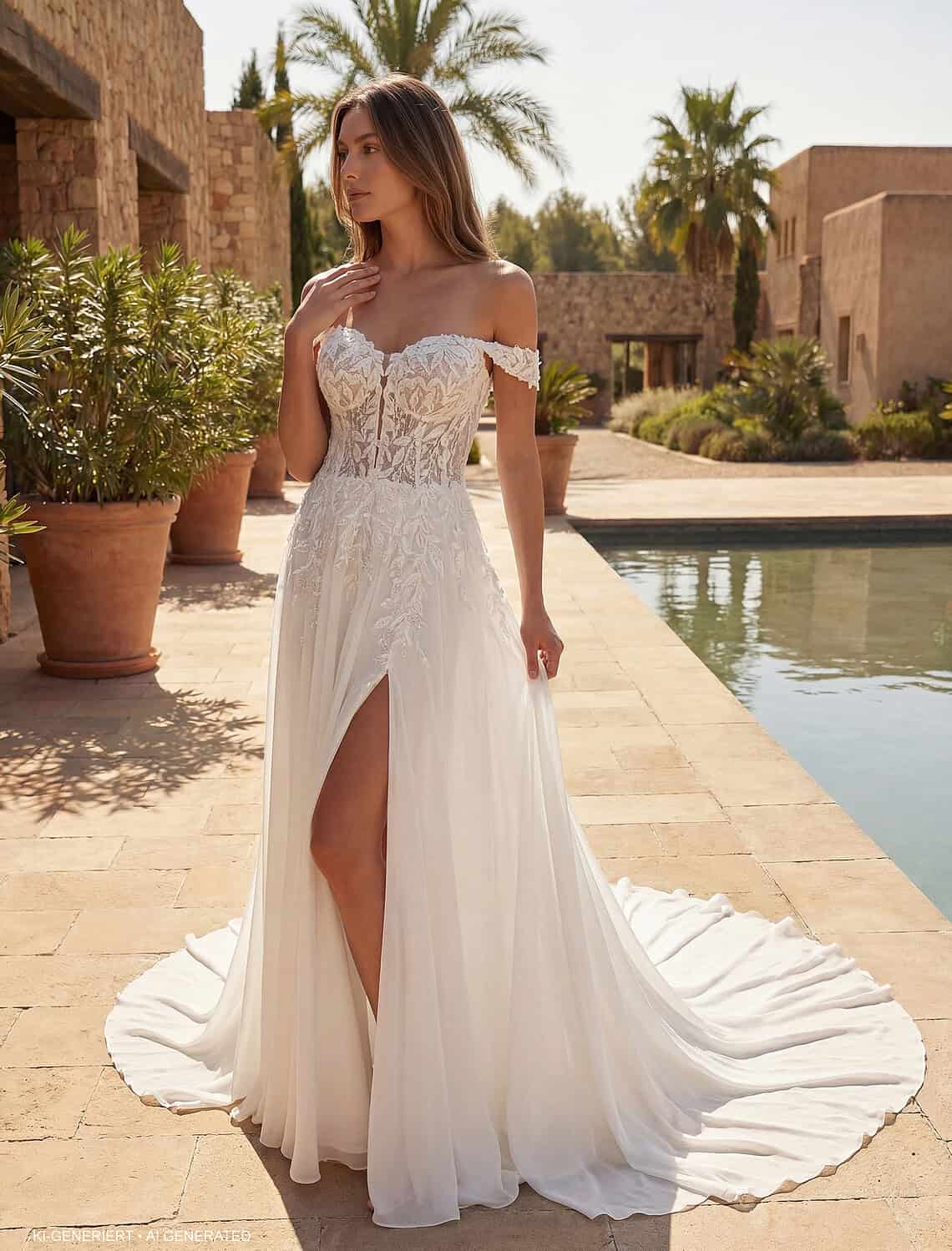 Trouwjurk AL165 van Fashion Queen kopen bij Weddings 1
