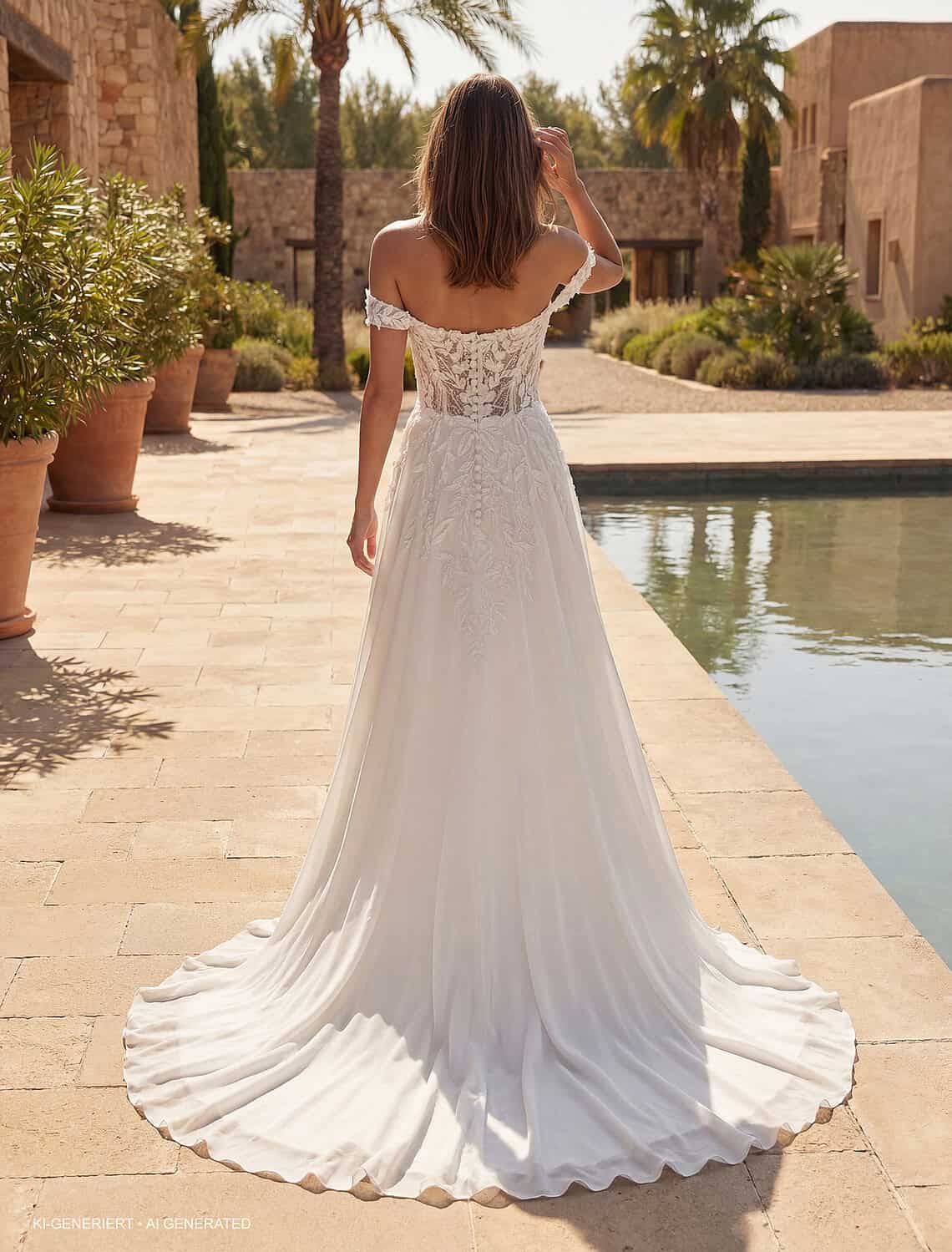 Trouwjurk AL165 van Fashion Queen kopen bij Weddings 3