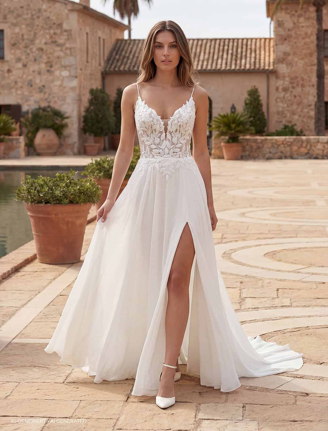 Trouwjurk AL166 van Fashion Queen kopen bij Weddings 1