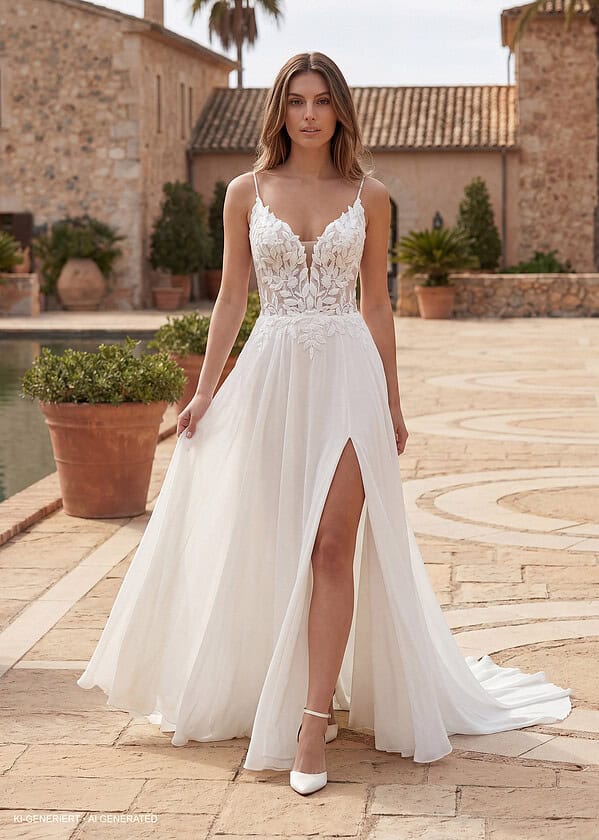Trouwjurk AL166 van Fashion Queen kopen bij Weddings 1