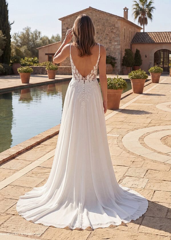 Trouwjurk AL166 van Fashion Queen kopen bij Weddings 4