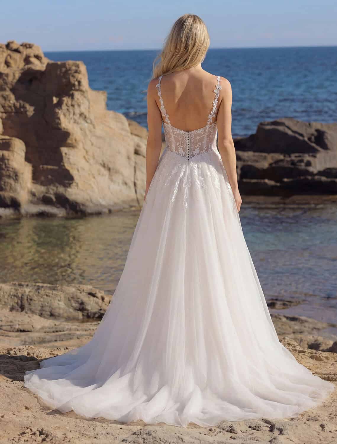 Trouwjurk Georgette van Azuree kopen bij Weddings 1