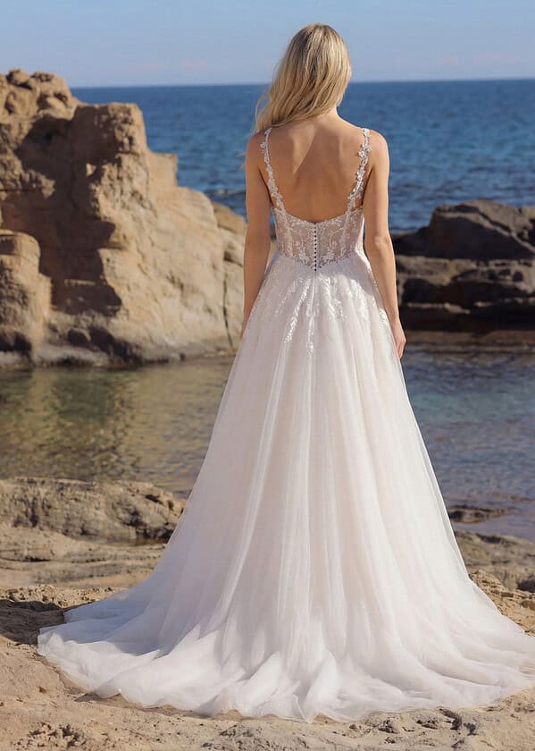 Trouwjurk Georgette van Azuree kopen bij Weddings 1
