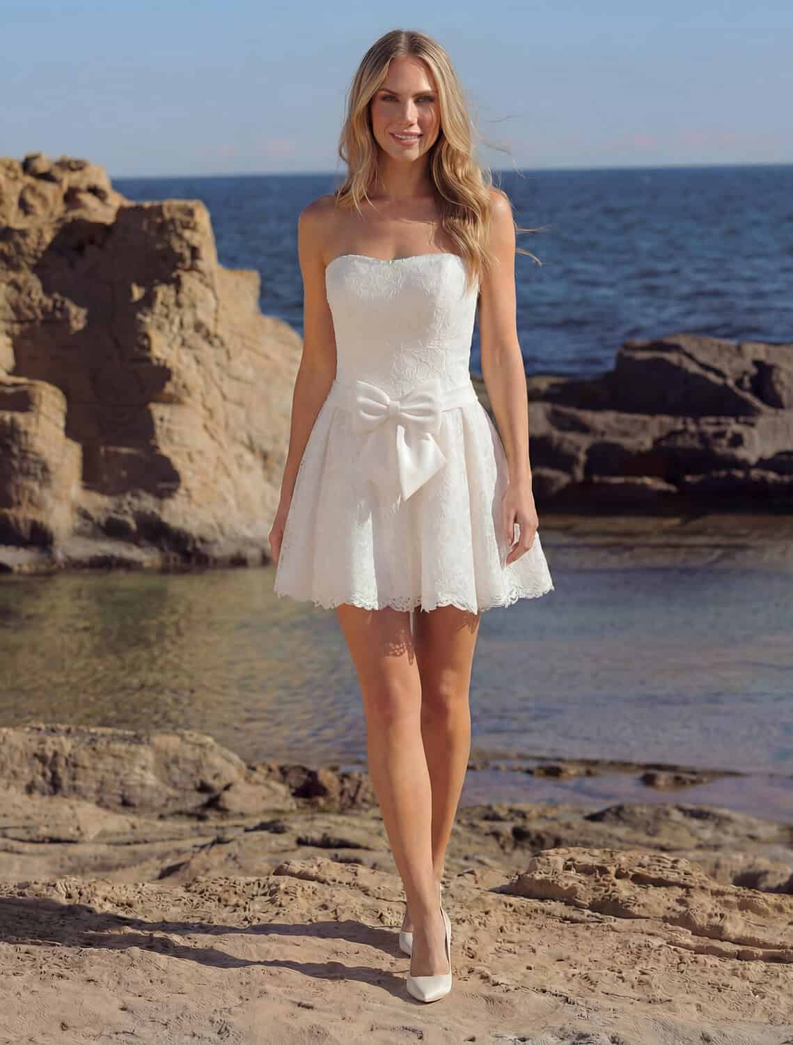 Trouwjurk Hallie van Azuree kopen bij Weddings 3