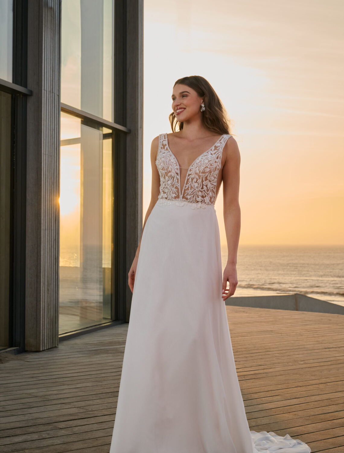 Trouwjurk Harper van Azuree kopen bij Weddings 3