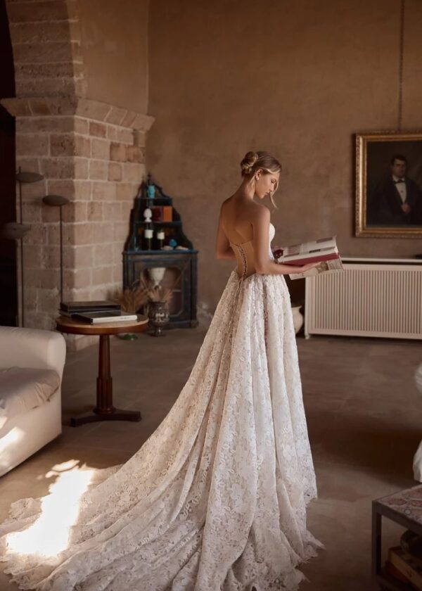 Trouwjurk Libra van Pollardi kopen bij Weddings 1