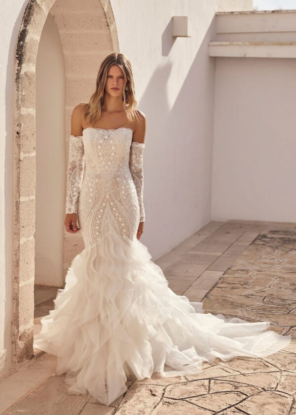 Jurk Lumina van Modeca nu kopen bij Wedding 4