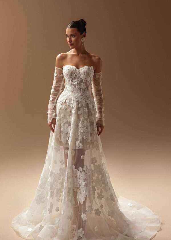 Trouwjurk Miley van Tina Valerdi kopen bij Weddings 1