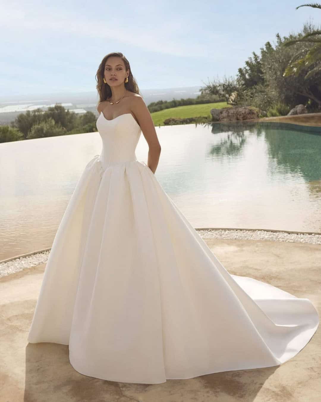 Prinsessenjurk Silhouet Weddings