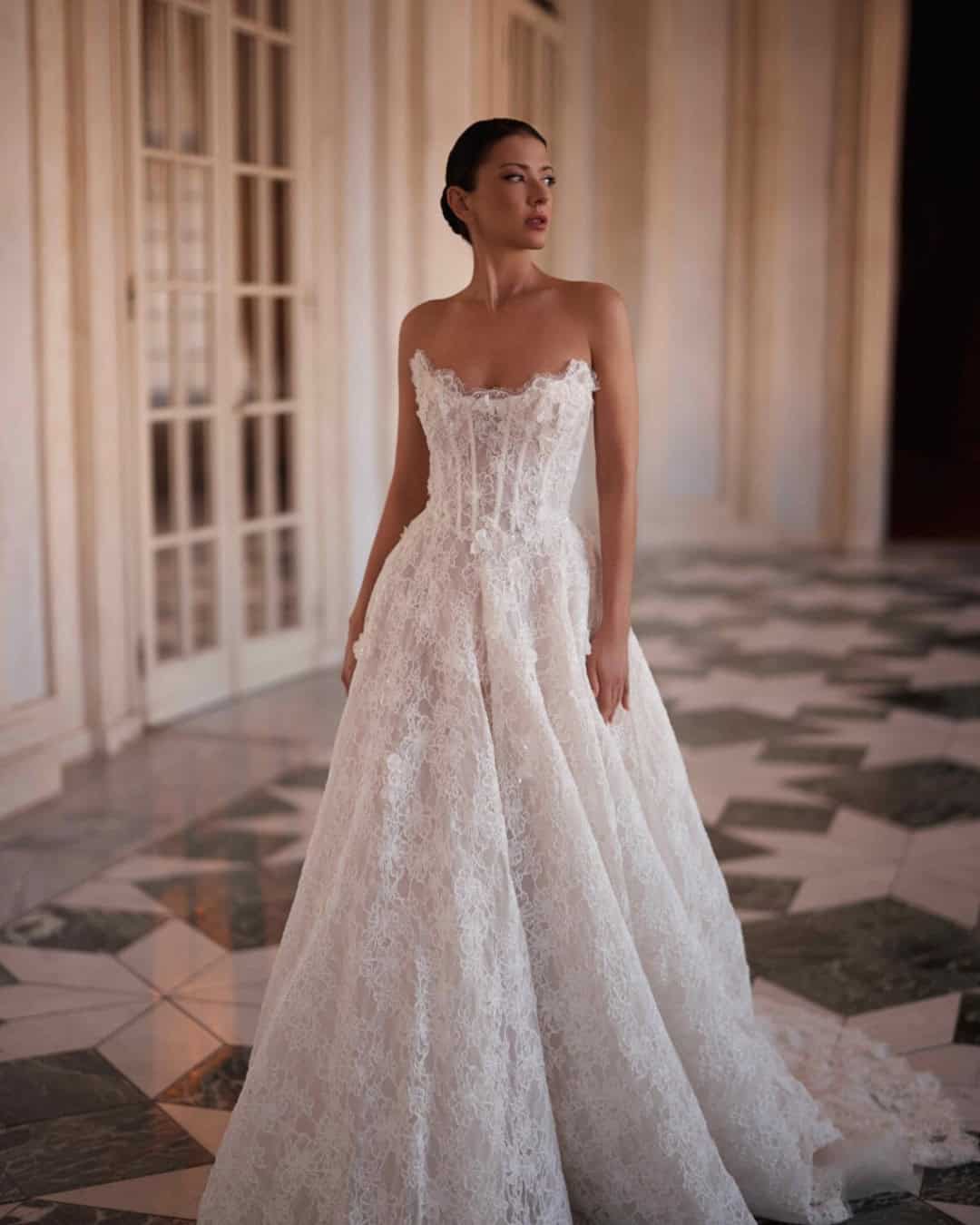 Prinsessenjurk Silhouet Weddings