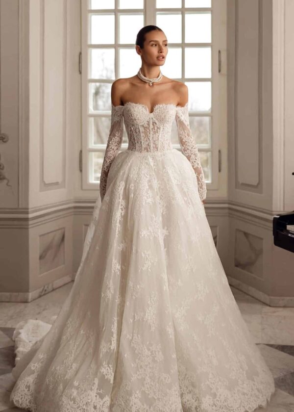 Trouwjurk Ramona van Tina Valerdi kopen bij Weddings 1