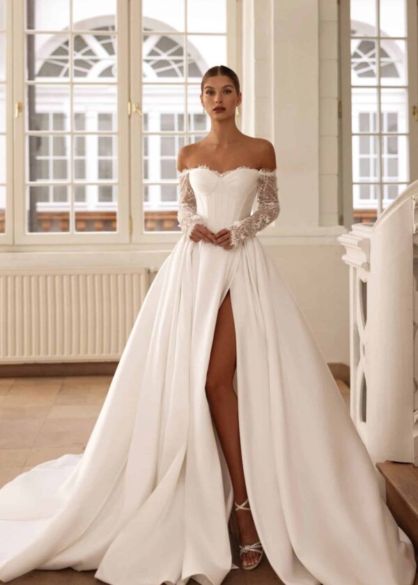 Trouwjurk Sybil van Tina Valerdi kopen bij Weddings 5