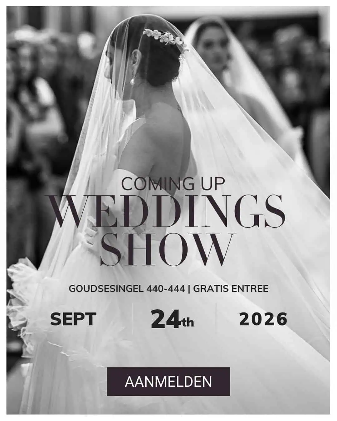 Weddings bruidsmode show 24 september 2026 trouwjurken show