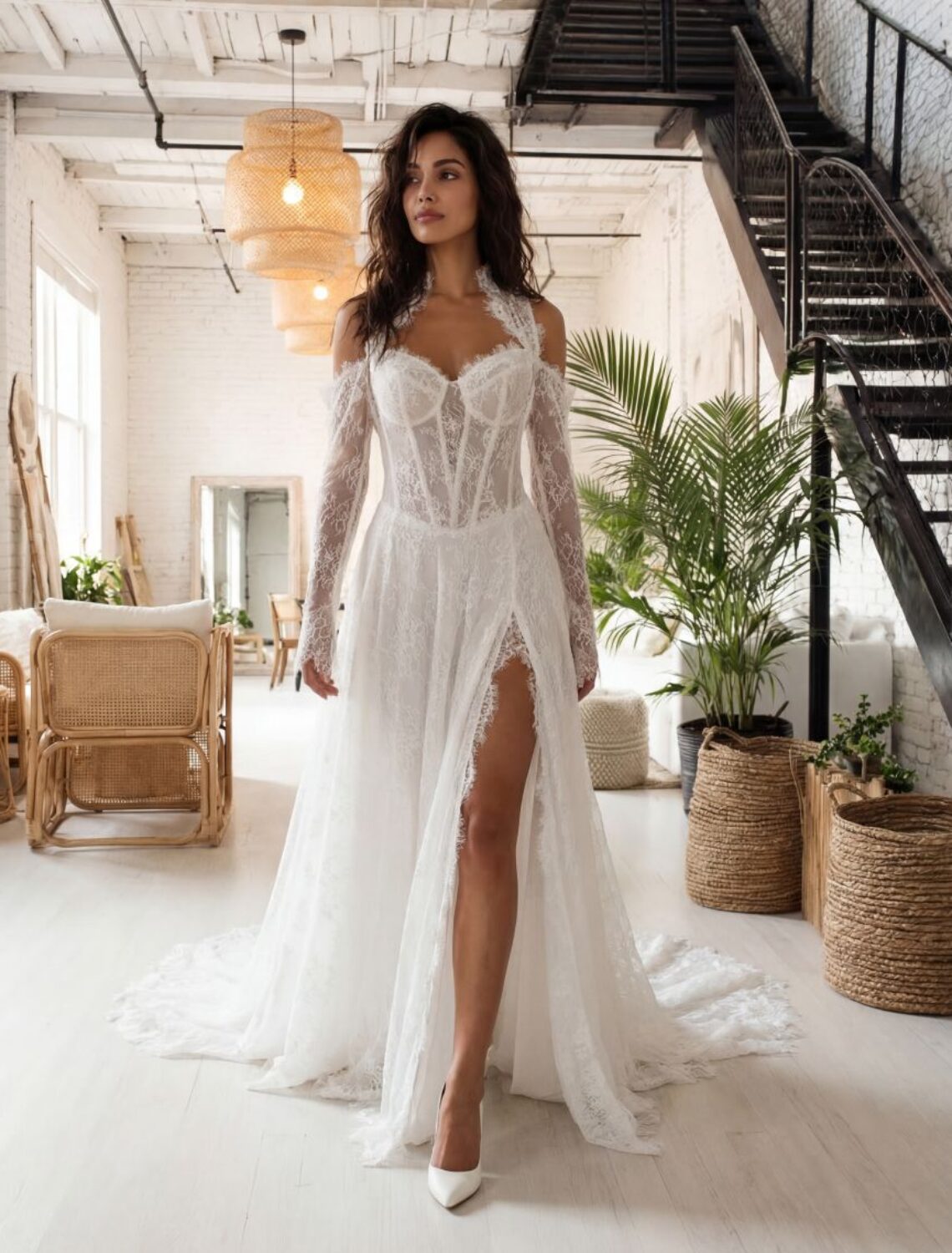 Trouwjurk Peace van Hervé kopen bij Weddings 3
