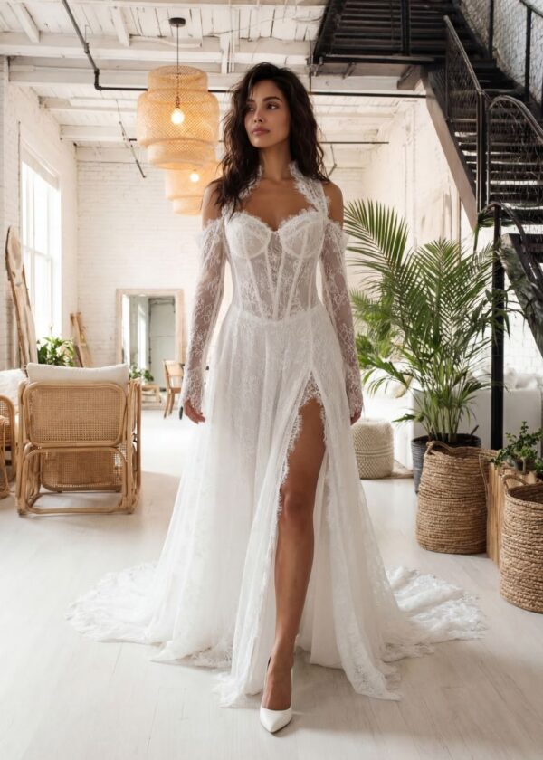 Trouwjurk Peace van Hervé kopen bij Weddings 3